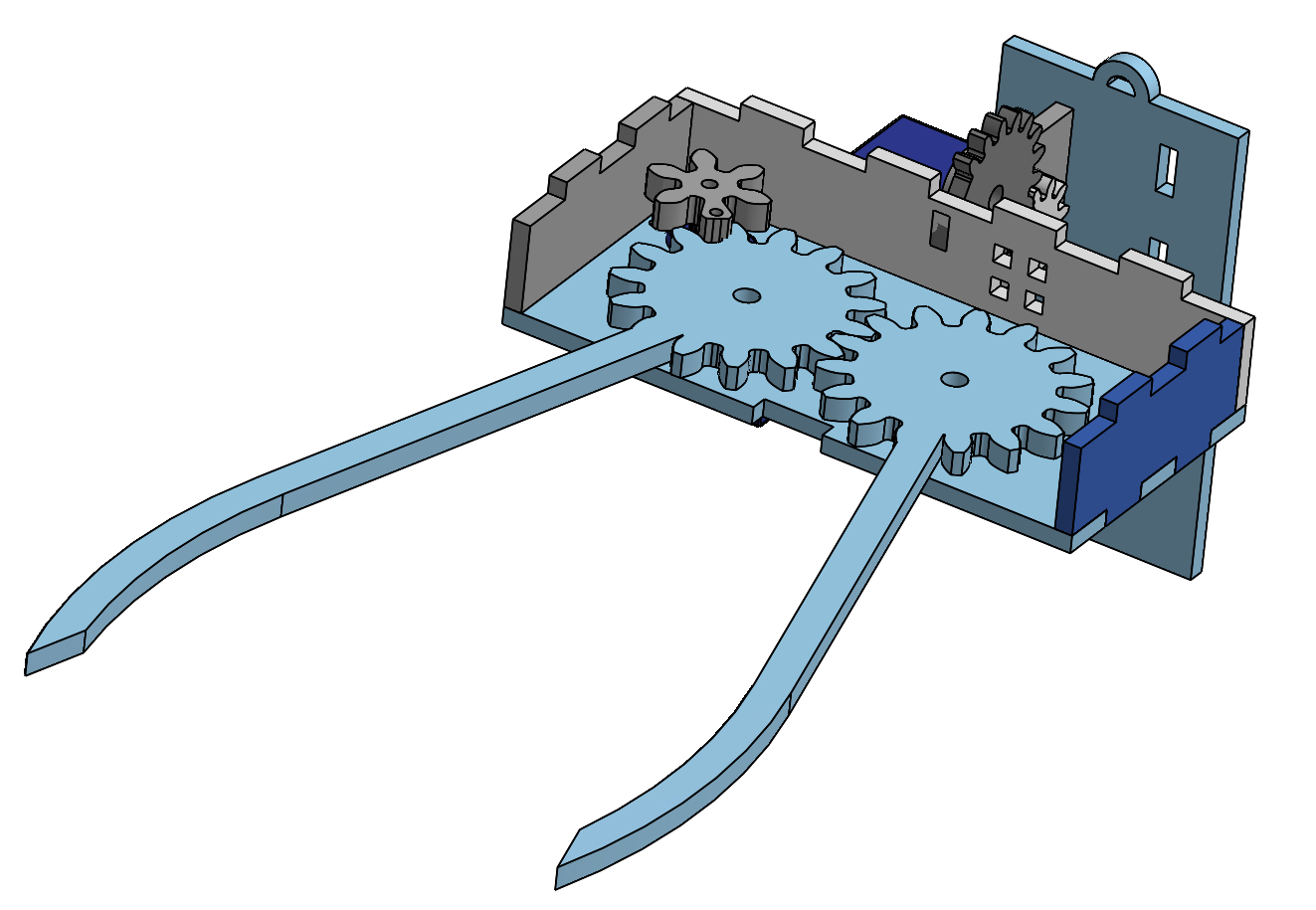 Claw CAD model